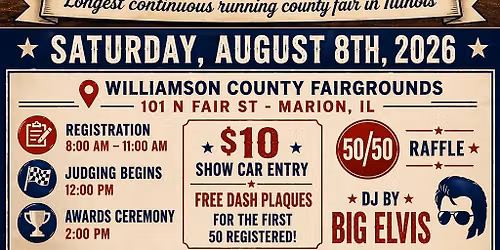 Williamson County Fair Car Show