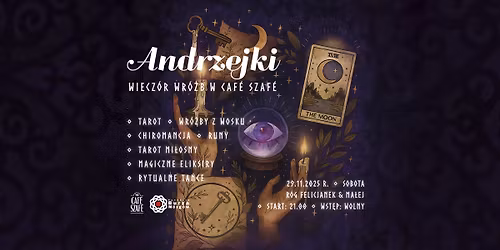 Andrzejki - wieczór wróżb w Cafe Szafe!