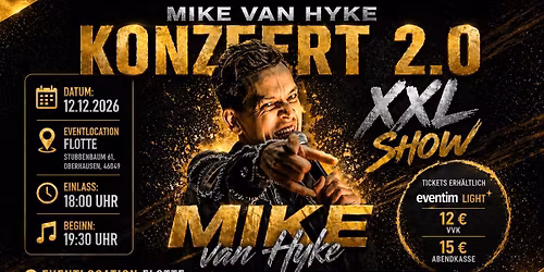 Mike van Hyke - Das Konzert 2.0