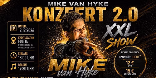Mike van Hyke - Das Konzert 2.0