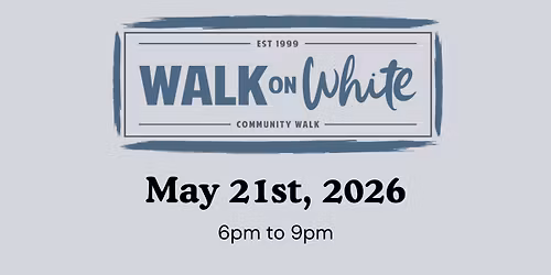 May's Walk On White