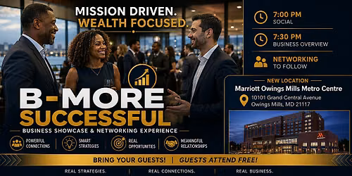B-More Successful: Mission Driven \u2013 Baltimore Business Showcase!