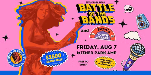 6th Annual Battle of the Bands & Pop-up Youth Market