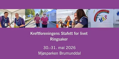 Kreftforeningens Stafett for livet Ringsaker