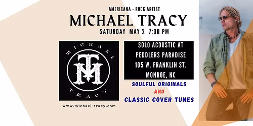 Michael Tracy (Solo) - Monroe, NC - Peddlers Paradise Bartiqu