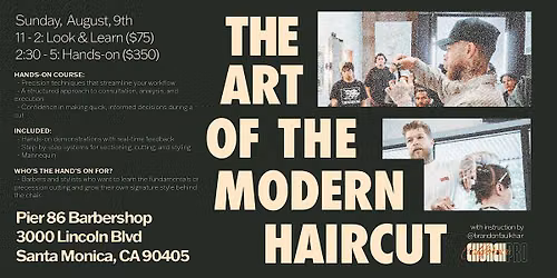 THE ART OF THE MODERN HAIRCUT WITH BRANDON FAULK