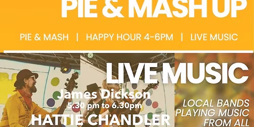PIE & MASH UP Fridays with Hattie Chandler & Stef Rajic Live