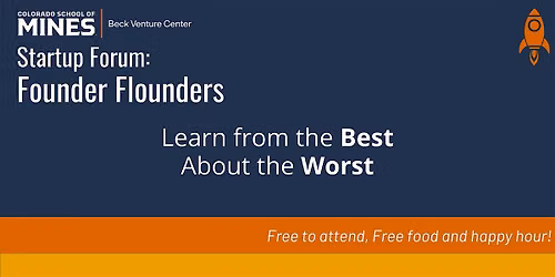 Startup Forum: Founder Flounders