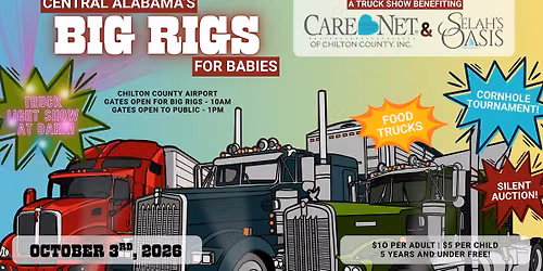 Central Alabama's Big Rigs for Babies Truck Show