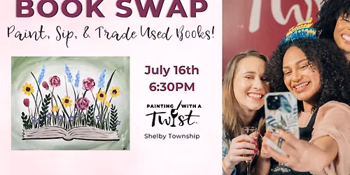 Book Swap Event: Paint & Trade Used Books