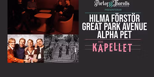HILMA F\u00d6RST\u00d6R - GREAT PARK AVENUE - ALPHA PET