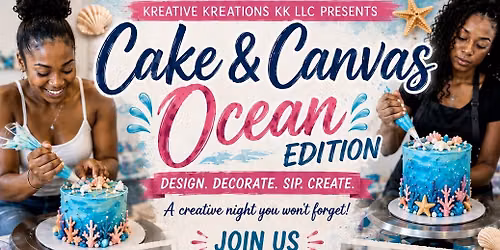 Canvas X Cake Ocean Theme
