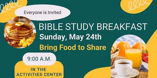 BIBLE STUDY BREAKFAST