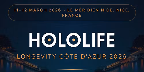 HOLOLIFE Longevity Cote d'Azur 2026