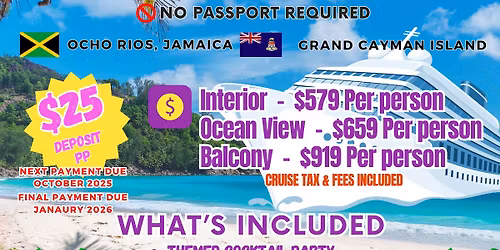 Big Dreams Annual Spring Cruise 2026