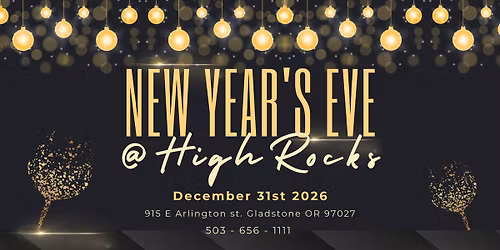 NYE @High Rocks