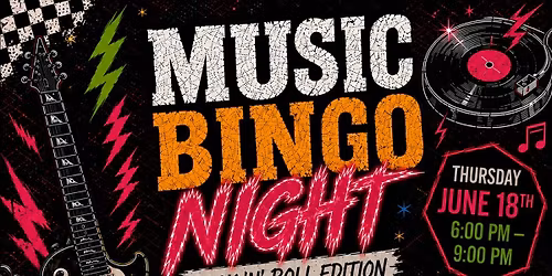 Rock and Roll Music Bingo Night @ Centro Cali Brewing