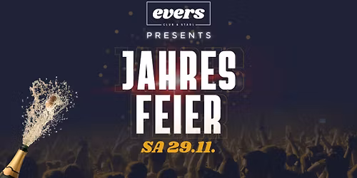 Jahresfeier wir sind endlich Volljährig 29.11.