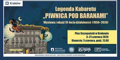 Legenda Kabaretu \u201ePiwnica pod Baranami\u201d. Wystawa plenerowa