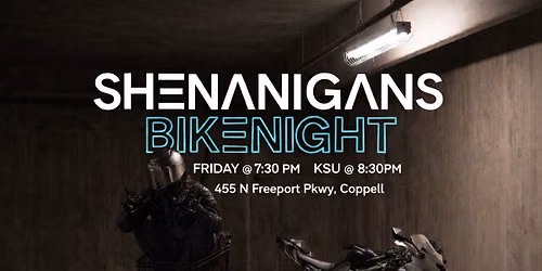 Shenanigans x Truck Yard The Colony Bike Night