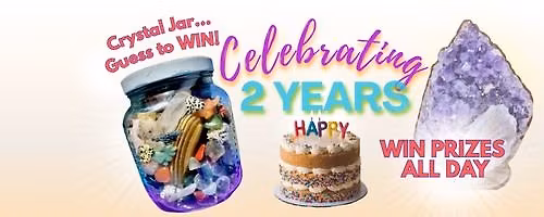 Inner Light Crystals Turns TWO! 