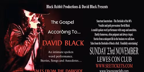 The Gospel According to\u2026 David Black