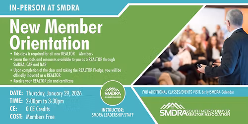 New REALTOR Member Orientation