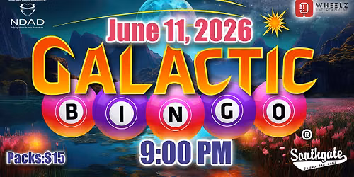 June Galactic Bingo @ Southgate