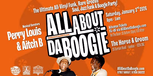 ALL ABOUT DA BOOGIE: The New Year's Party