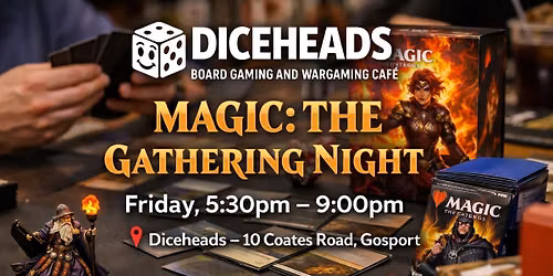 Magic: The Gathering Night \u2013 Friday at Diceheads!
