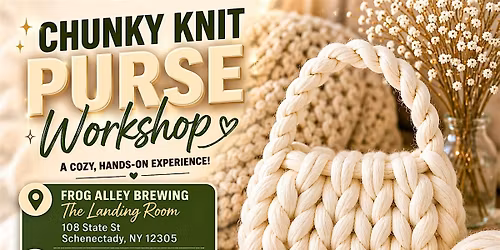 CHUNKY KNIT  PURSE  WORKSHOP
