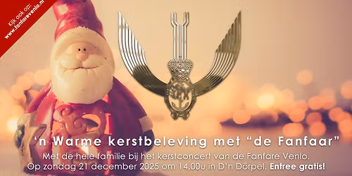 Kerstconcert Fanfare Venlo (gratis entree!)