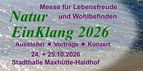 NaturEinKlang 2026 - Messe f\u00fcr Lebensfreude und Wohlbefinden
