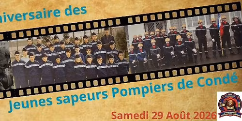 50 eme anniversaire des Jeunes Sapeurs Pompiers de Cond\u00e9 sur Noireau