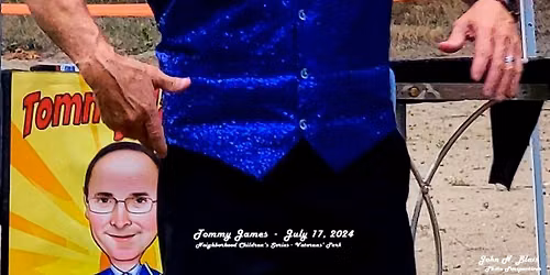 SLATER PARK CHILDREN'S PERFORMANCE SERIES Featuring TOMMY JAMES MAGIC SHOW!