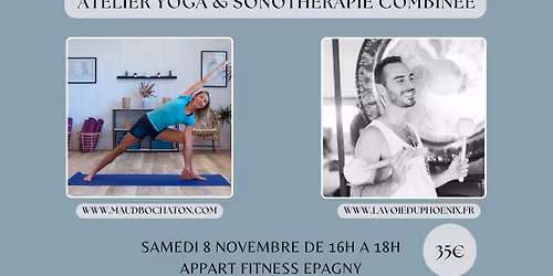 Atelier Yoga et Sonoth\u00e9rapie combin\u00e9e : l'alliance du son, du mouvement et du souffle