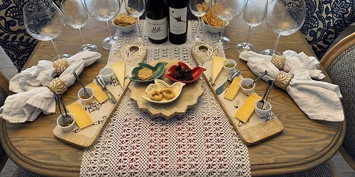 Virtual Cheese and Wine tasting visiting Italy !