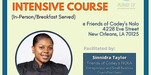 Fund 17's ServSafe 201 Intensive Workshop