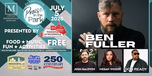 Praise In The Park SUNDAY, JULY 5, 2026 - America 250