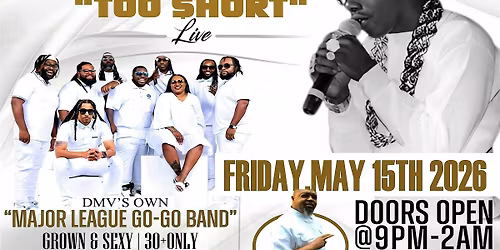 The 5th All White Cabaret "TOO $HORT & MLB BAND" Live