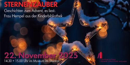 Lesung zum STERNENZAUBER