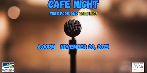 Open Mic Cafe Night @Raleigh Court