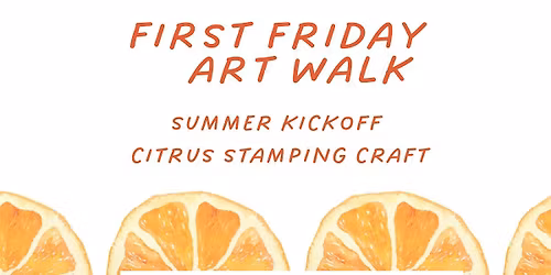 Summer Kickoff First Friday Craft Night