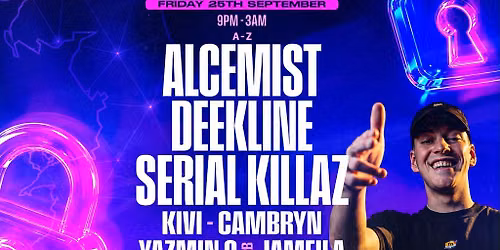 LOCKED IN: Alcemist,Deekline&Serial Killaz [JUNGLE CAKES]