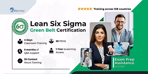 LeanSix Sigma Green Belt In-Person Weekend Training in West Valley City, UT