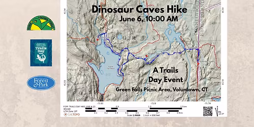 Dinosaur Caves Hike