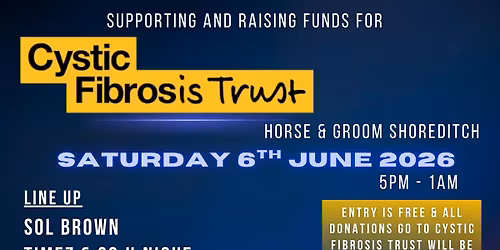 Horse and Groom Charity Event in Aid of Cystic Fibrosis with Sol Brown