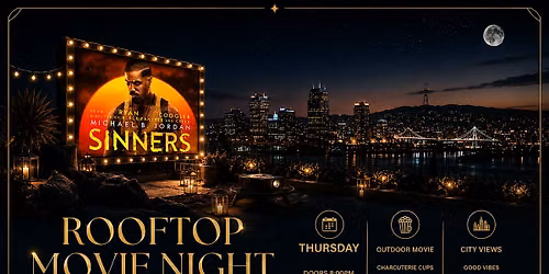 Rooftop Cinema \u2014 an outdoor movie night experience