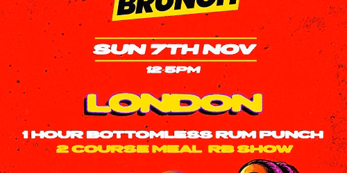 The Reggae Brunch - Sat 7th Nov