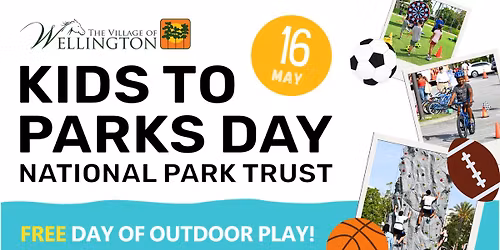 FREE Kids to Parks Day at the Wellington Amphitheater
